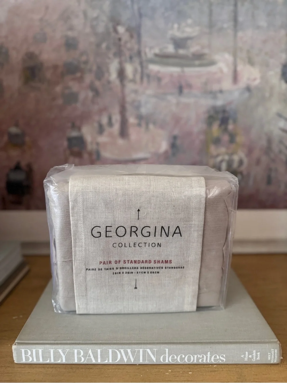NWT Anthropologie Georgina Ruffled Decorative Pillow - Pair of Standard Shams